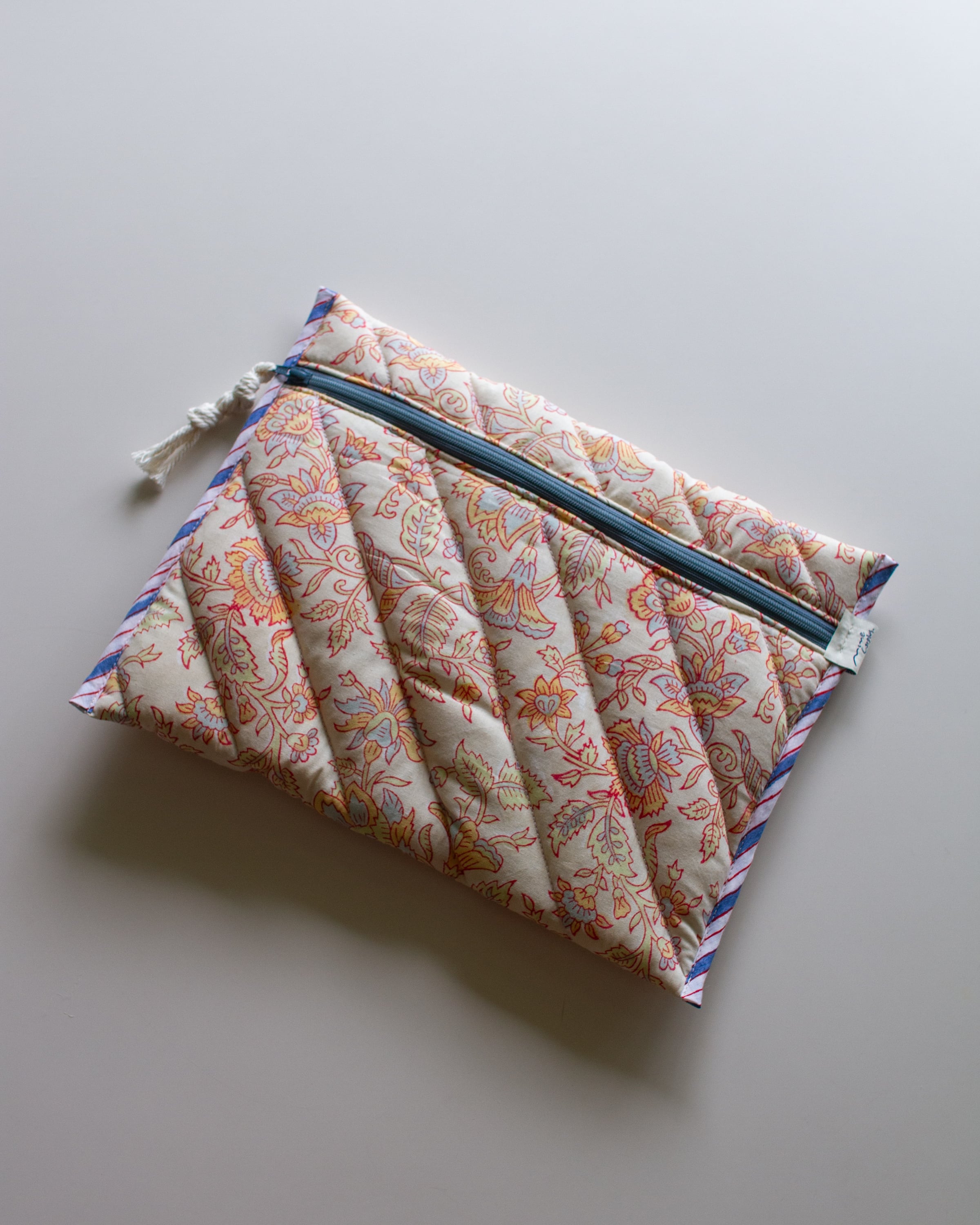 Block quilt Tablet Sleeve. <Softly Fading>