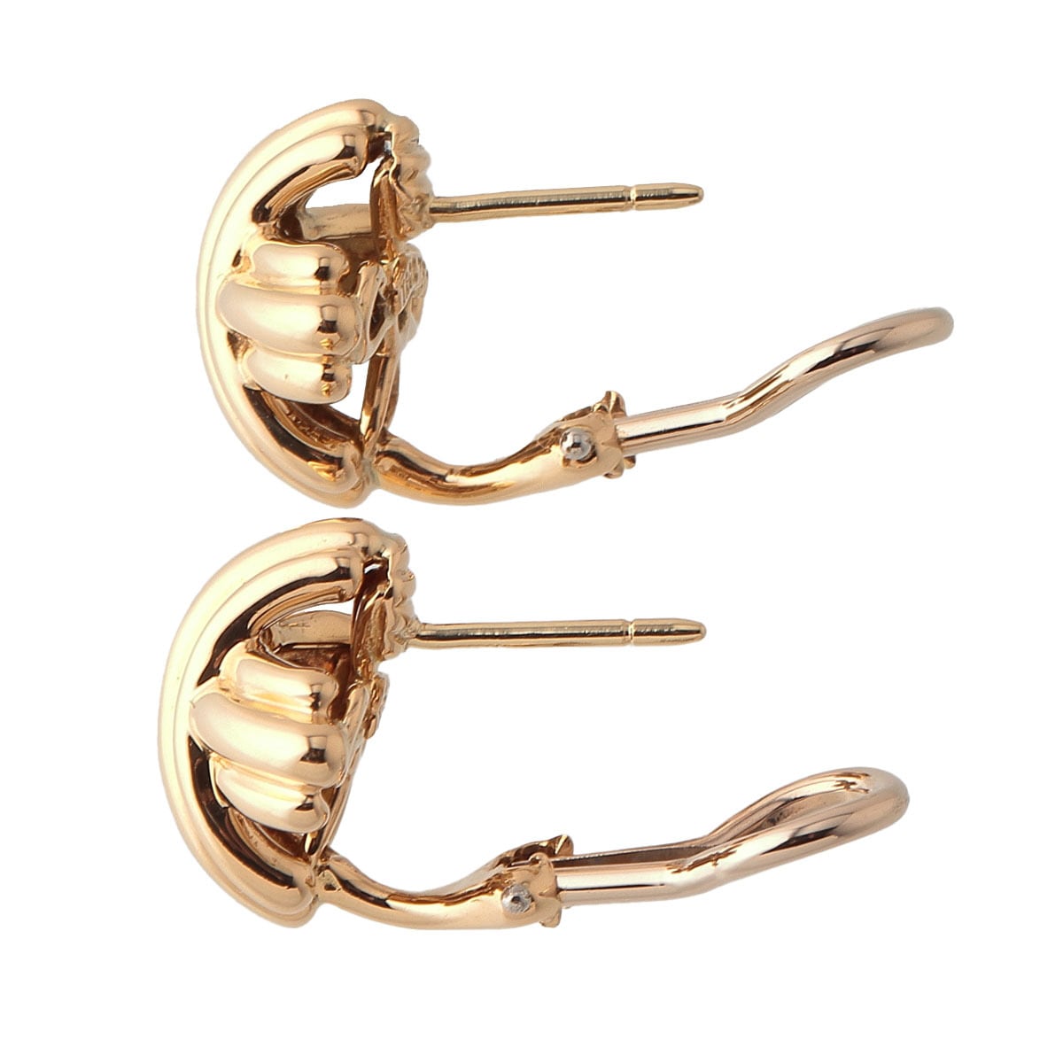 【銀座コメ兵購入】セリーヌ　ノットピアス両耳 750 ファッション 【銀座コメ兵購入】セリーヌ ノットピアス 両耳