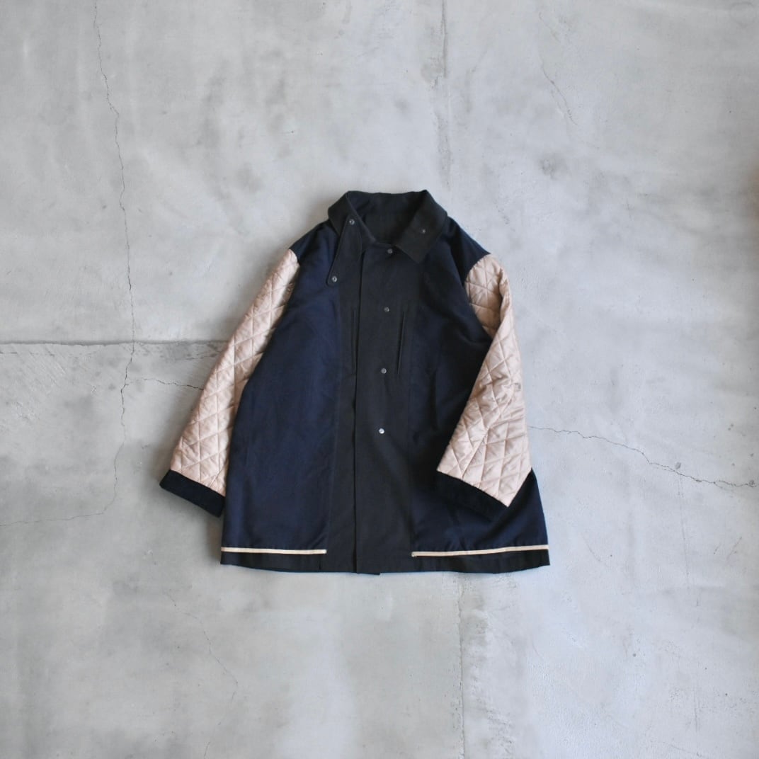 MANUAL ALPHABET | NC BAL COLLAR HALF COAT ハーフ コート | HUMMING