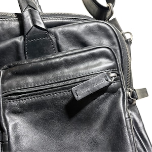 GIORGIO ARMANI leather bag