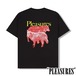 【PLEASURES/プレジャーズ】WET DOGS T-SHIRT Tシャツ / BLACK / SP24-12070