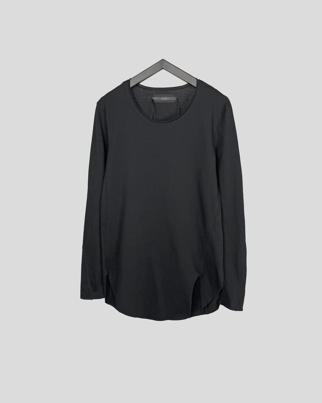 ASKYY / SIGNATURE SLIT LONG T / BLK | ASKYY TOKYO FLAGSHIP