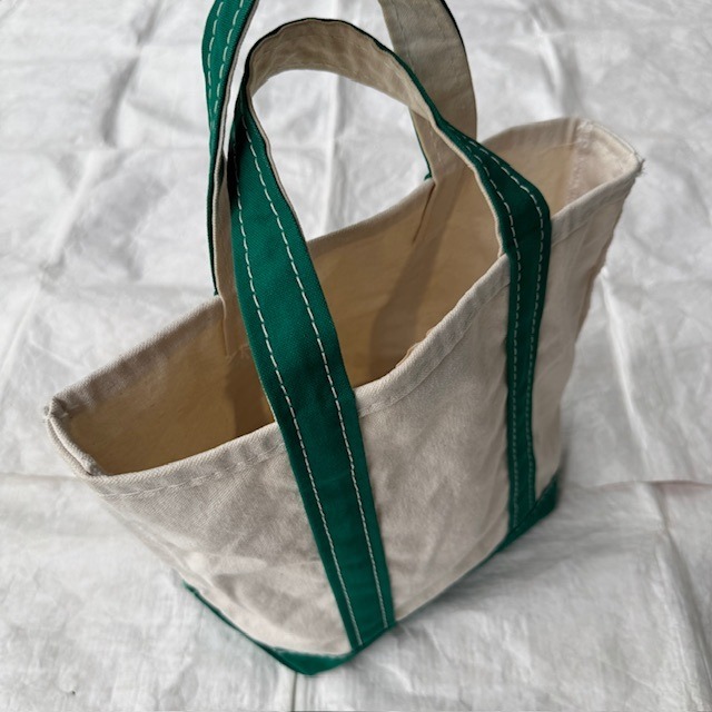 L.L.Bean ボートアンドトート S グリーン 70s 画像2