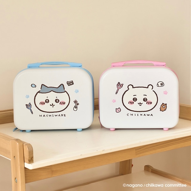 【韓国限定】chiikawa mini carry case 2types / ちいかわ ハチワレ ミニ スーツケース キャリーケース キャリア バッグ トランク 公式ライセンス 正規品