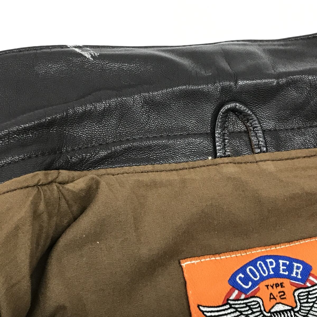 COOPER クーパー 〜年代 USA製 A TYPE レザーフライトジャケット