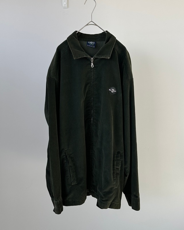 -Blunt- Vintage 90s L Corduroy Zip Jacket