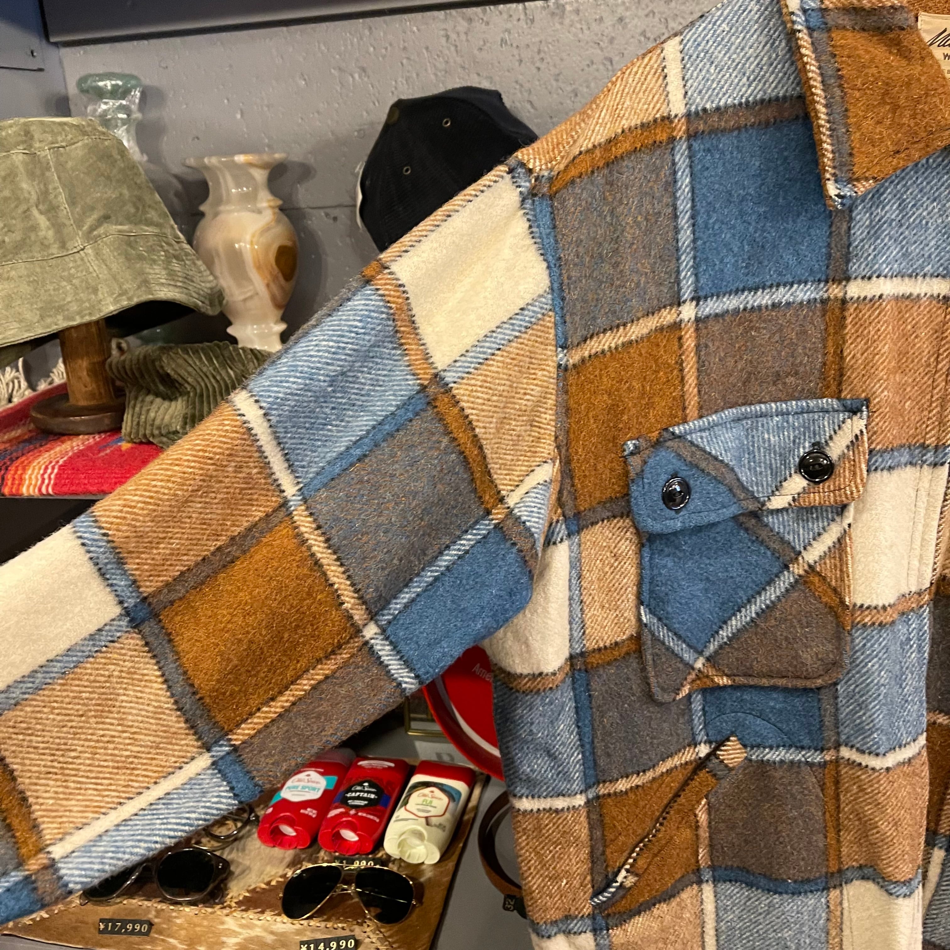 【60s〜70s】  mackinaw woolens ウールジャケット