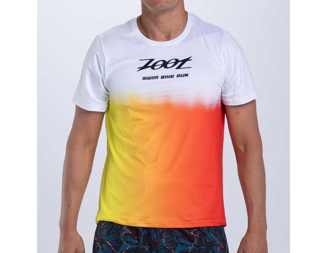 MEN RUN TEE (KOA)　メンズ　アスリート専用　Tシャツ　ZMR12093