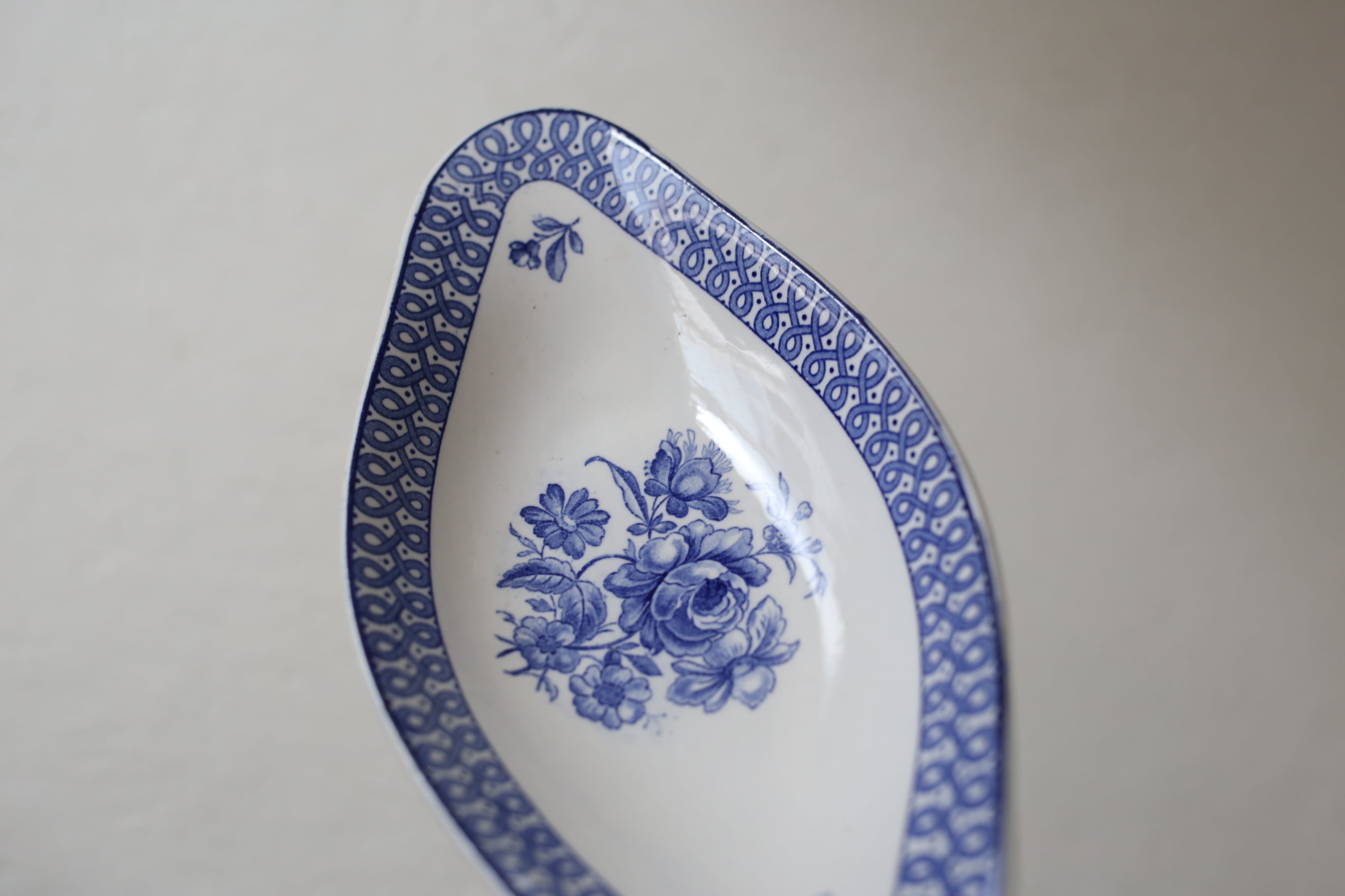 フランス アンティーク SARREGUEMINES サルグミンヌ 『HELSINGÖR