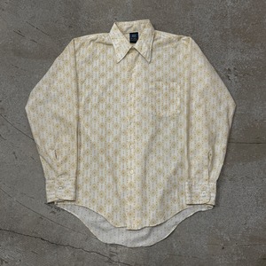 1970'S ALL OVER PATTERN SHIRT