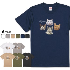 【Nyaeen】 猫×ロックバンドTシャツ