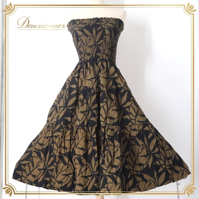 フラダンス 衣装 ワンピース ドレス ブラック系 Lahaina ハワイアンプリント アロハ フラ ダンス レッスン 練習 華やか かわいい おしゃれ 上品 大人っぽい フレア スカート ブラウン系 黒 茶 練習着 レッスン着 フェミニン かわいらしい スタイリッシュ ヴィンテージ ハワイ風 ゴージャス スポーツウェア フラダンス 衣装 ワンピース ドレス ブラック系 Lahaina ハワイアンプリント アロハ フラ ダンス レッスン 練習 華やか かわいい おしゃれ 上品 大人っぽい フレア スカート ブラウン系 黒 茶 練習着 レッスン着 フェミニン かわいらしい スタイリッシュ ヴィンテージ ハワイ風 ゴージャス スポーツウェア