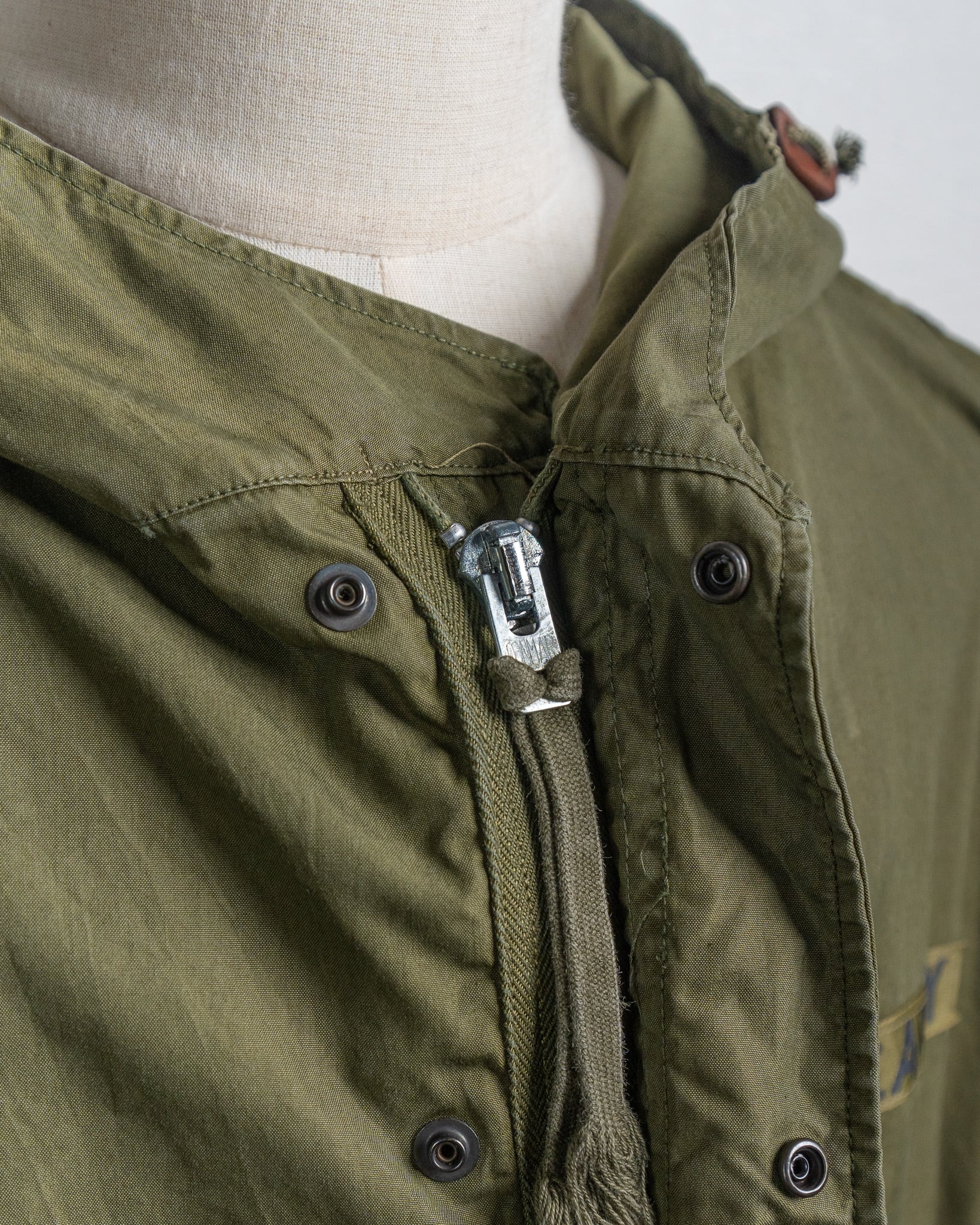X-LARGE】Aluminum Zipper U.S.Army M-51 Field Parka Shell X-LARGE】Aluminum Zipper U.S.Army M-51 Field Parka Shell