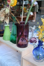 ぽこぽこパープルの花瓶