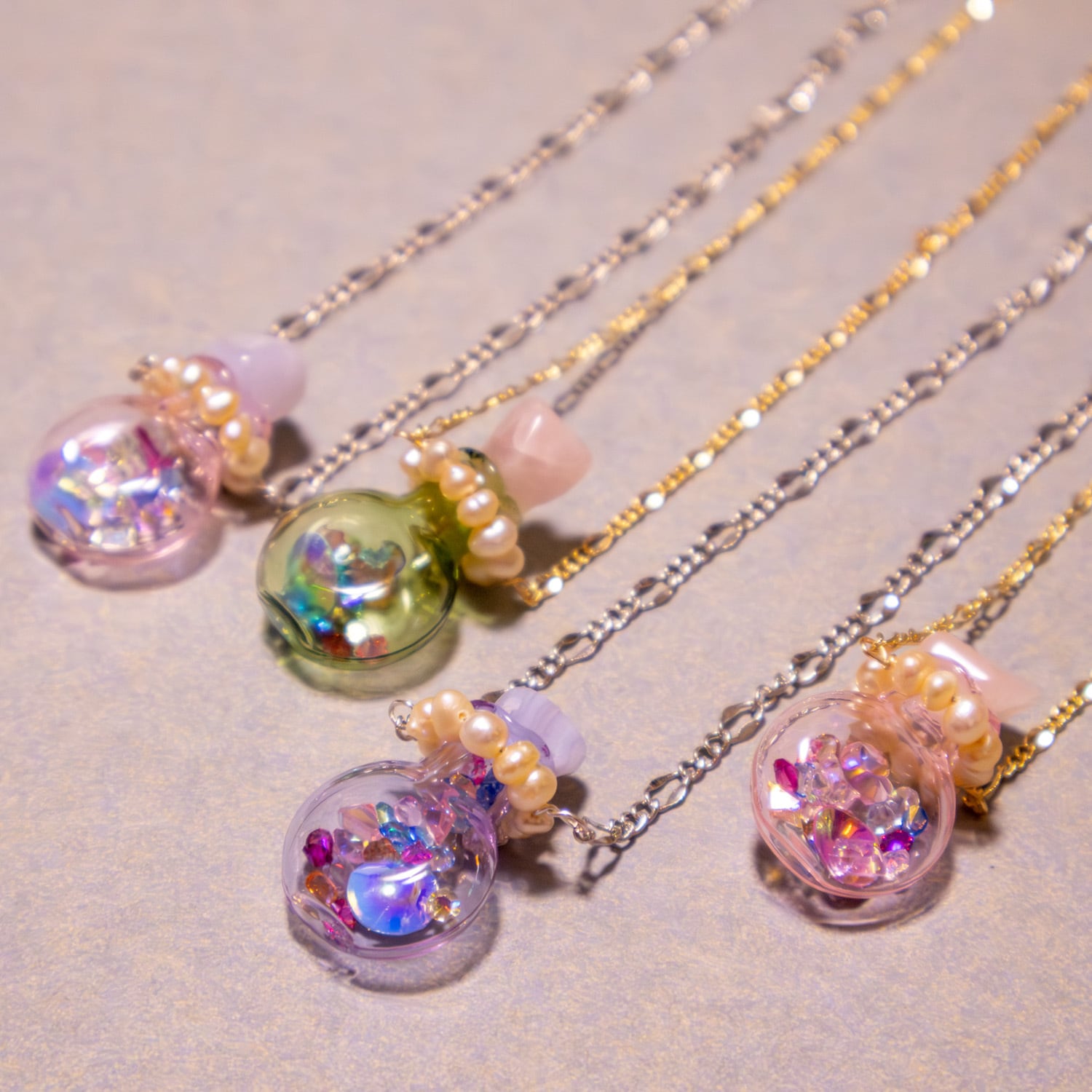 ♡うずら様♡プリンタートレー/ルームキー/香水瓶♡ おもちゃの香水瓶ネックレス | カワイイカルト オンラインショップ