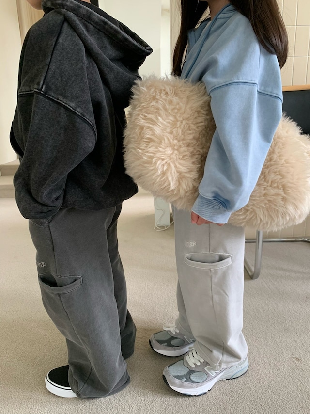 *即納* OUR ストーンウォッシュドフード ジュニア