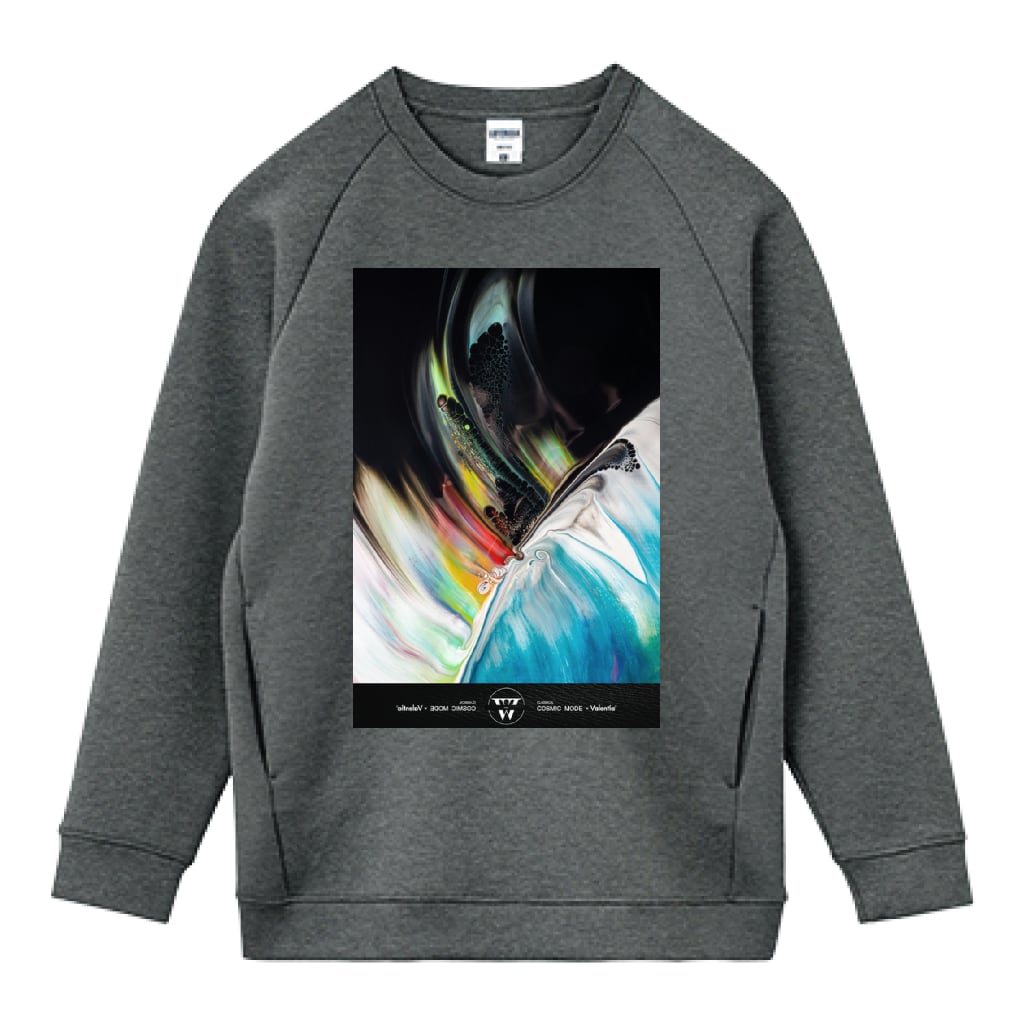 LIFEMAX 10oz ドライストレッチクルーネックトレーナー