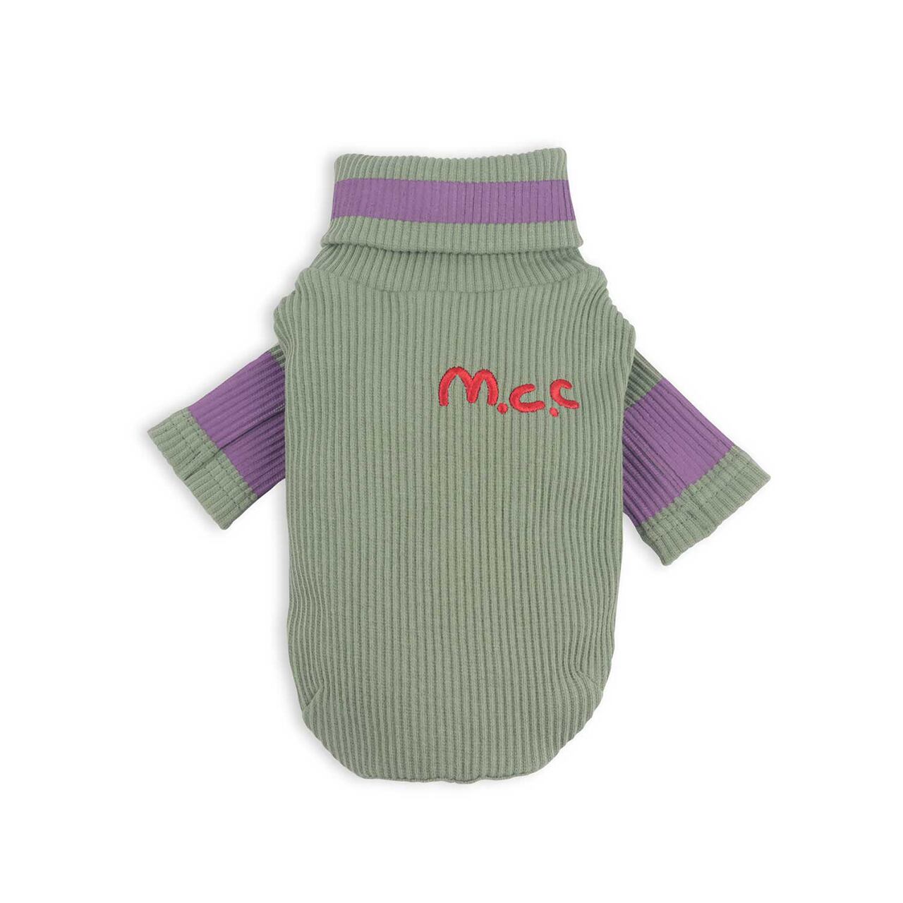 M.C.C long sleeve Tee(Olive Green) / monchouchou