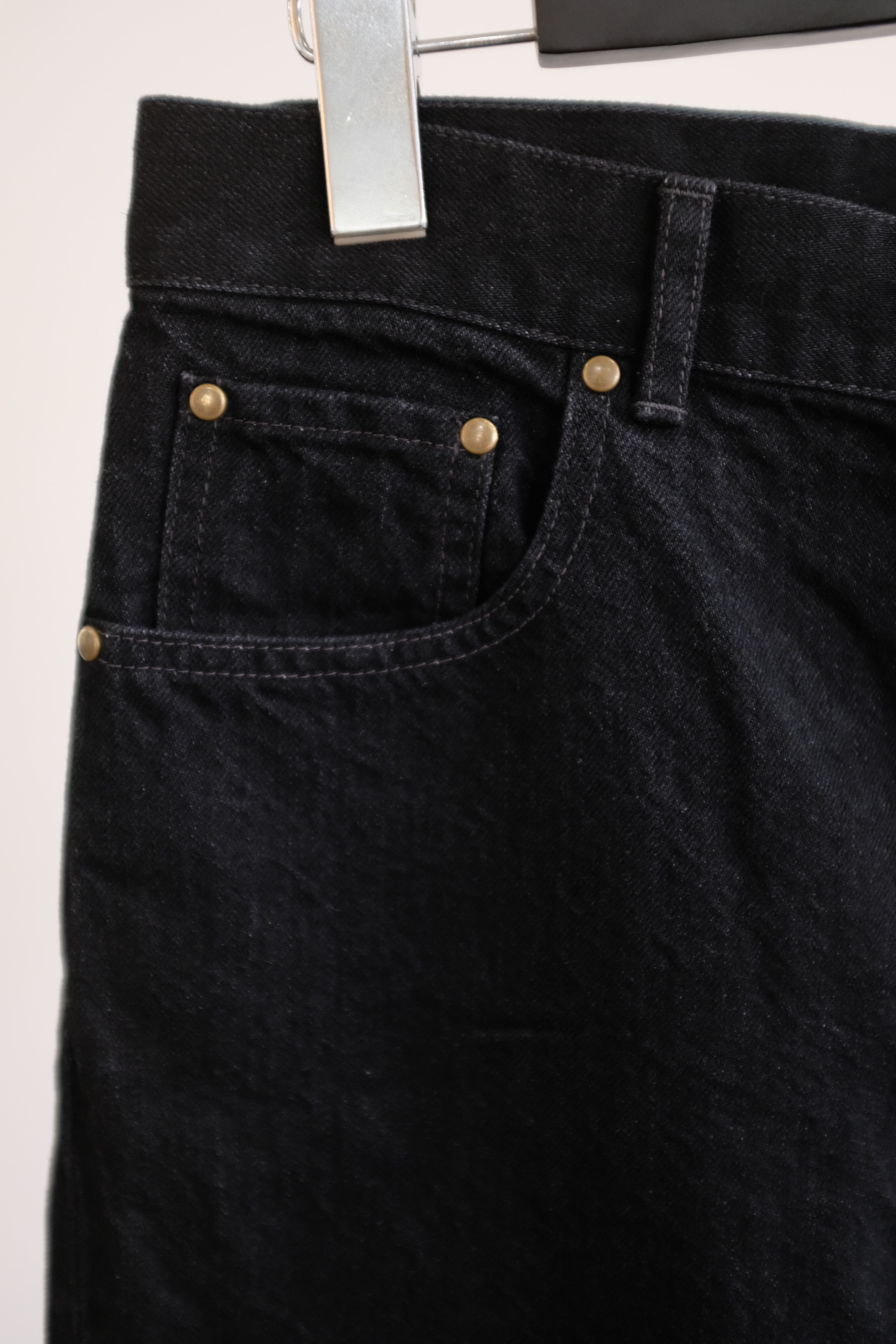 BISOWN]CO/HE PURE STRAIGHT DENIM / W BLACK | YES-姫路の美容院と服