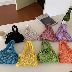 MINI KNIT BAG -8color-