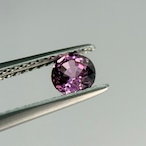 マラヤガーネット 4.5x4.5x3.1mm, 0.48ct, マダガスカル産