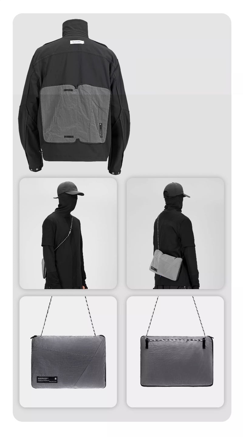 REINDEE LUSION 23AW 2in1 バッグフォームシャツジャケット | テック