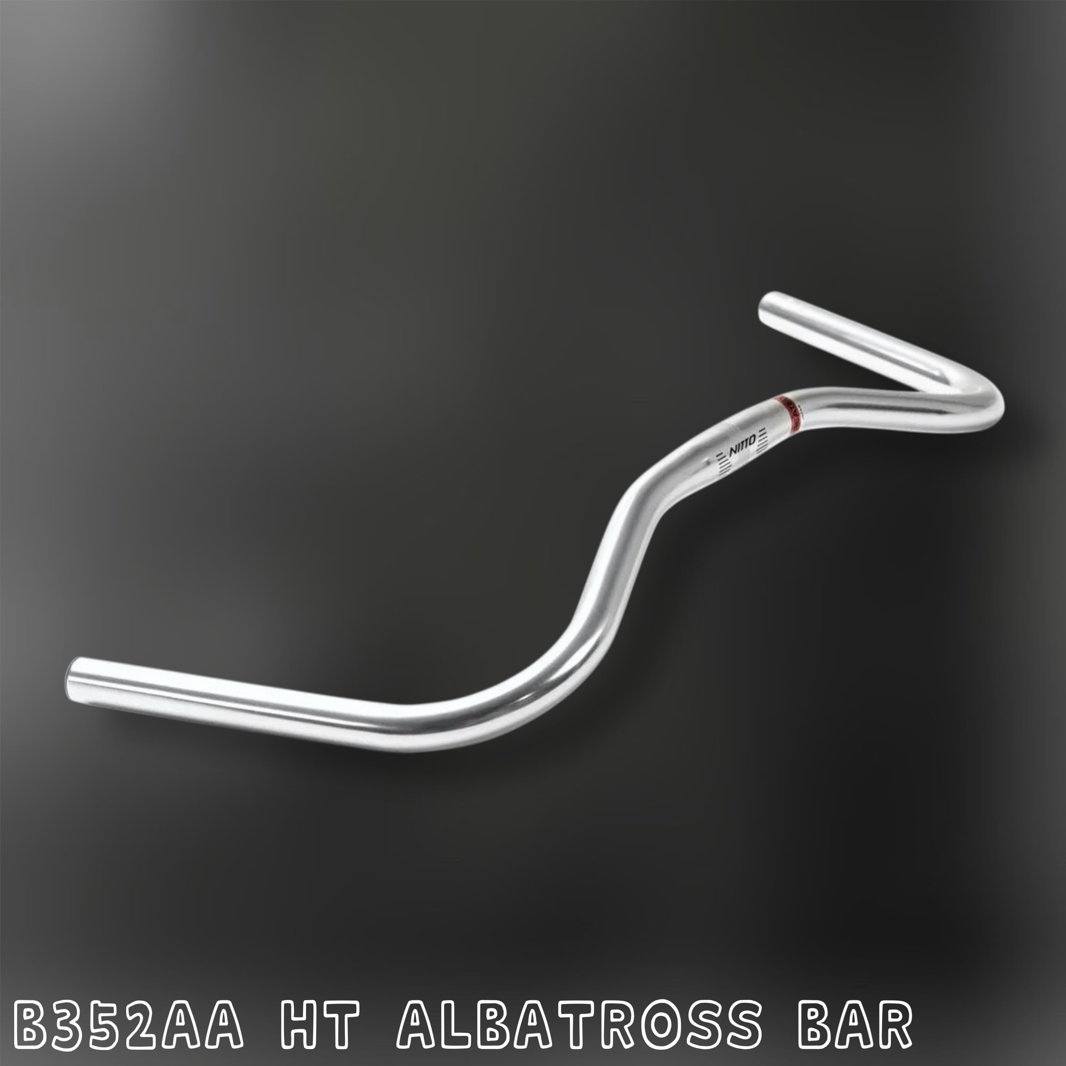 NITTO】B352AA HT ALBATROSS BAR (SILVER) | Humhumhug Online Shop