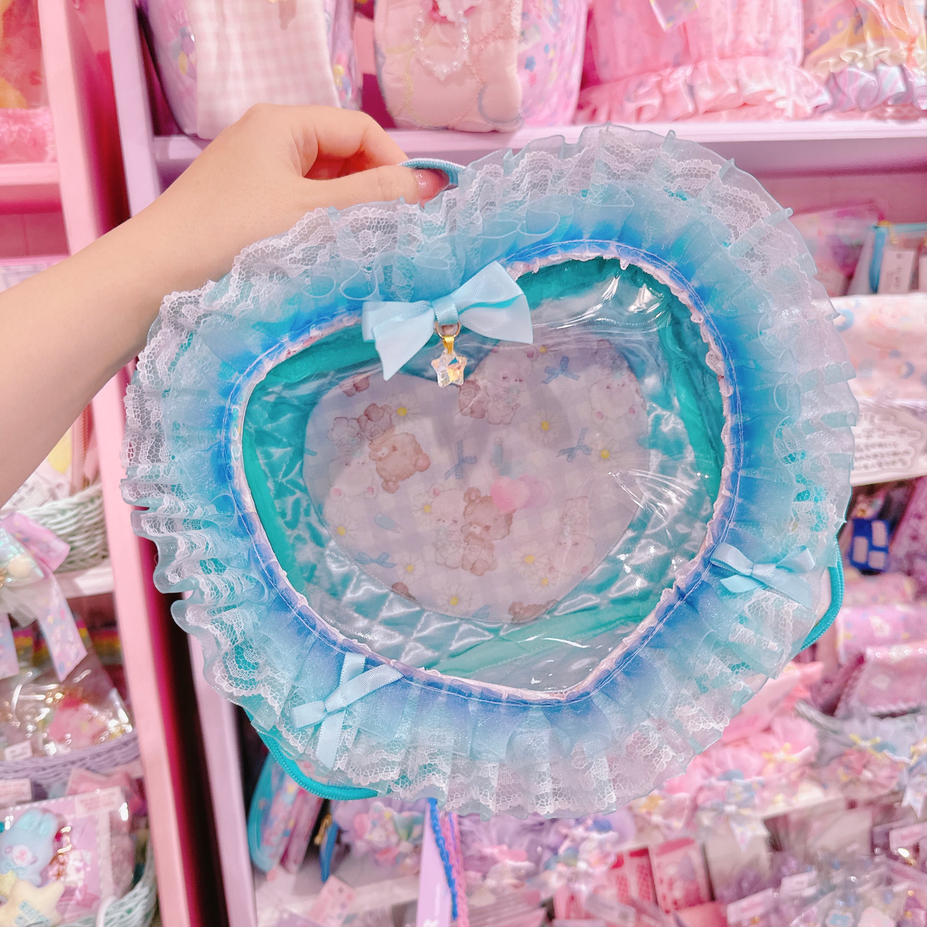 【D8】81-40ぬいぐるみ2wayトランクバッグM（ショルダーひも別売）