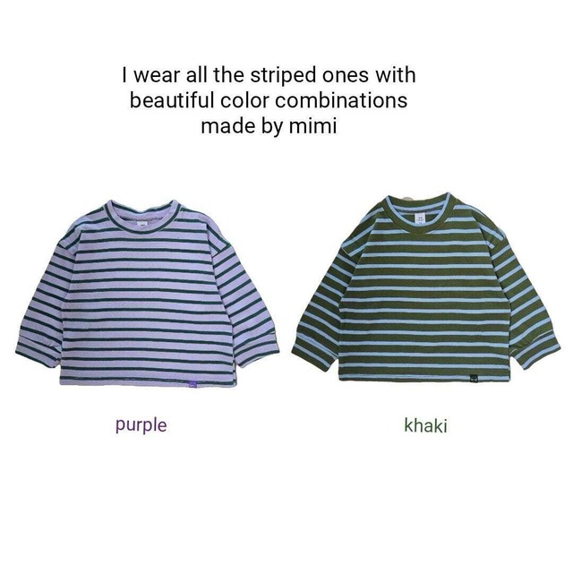 【取寄】BYMIMI ブランチTシャツ｜秋服｜韓国子供服｜26/AT
