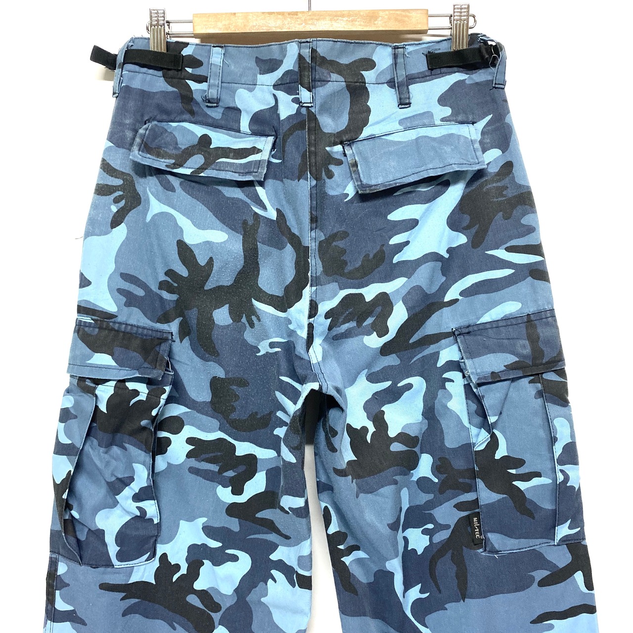 Mil-TEC 民間品 シティーカモ 迷彩 BDU ミリタリーカーゴパンツ ブルー 