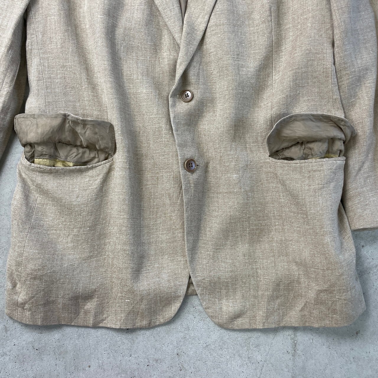 00年代 イタリア製 BROOKS BROTHERS ブルックスブラザーズ テーラード