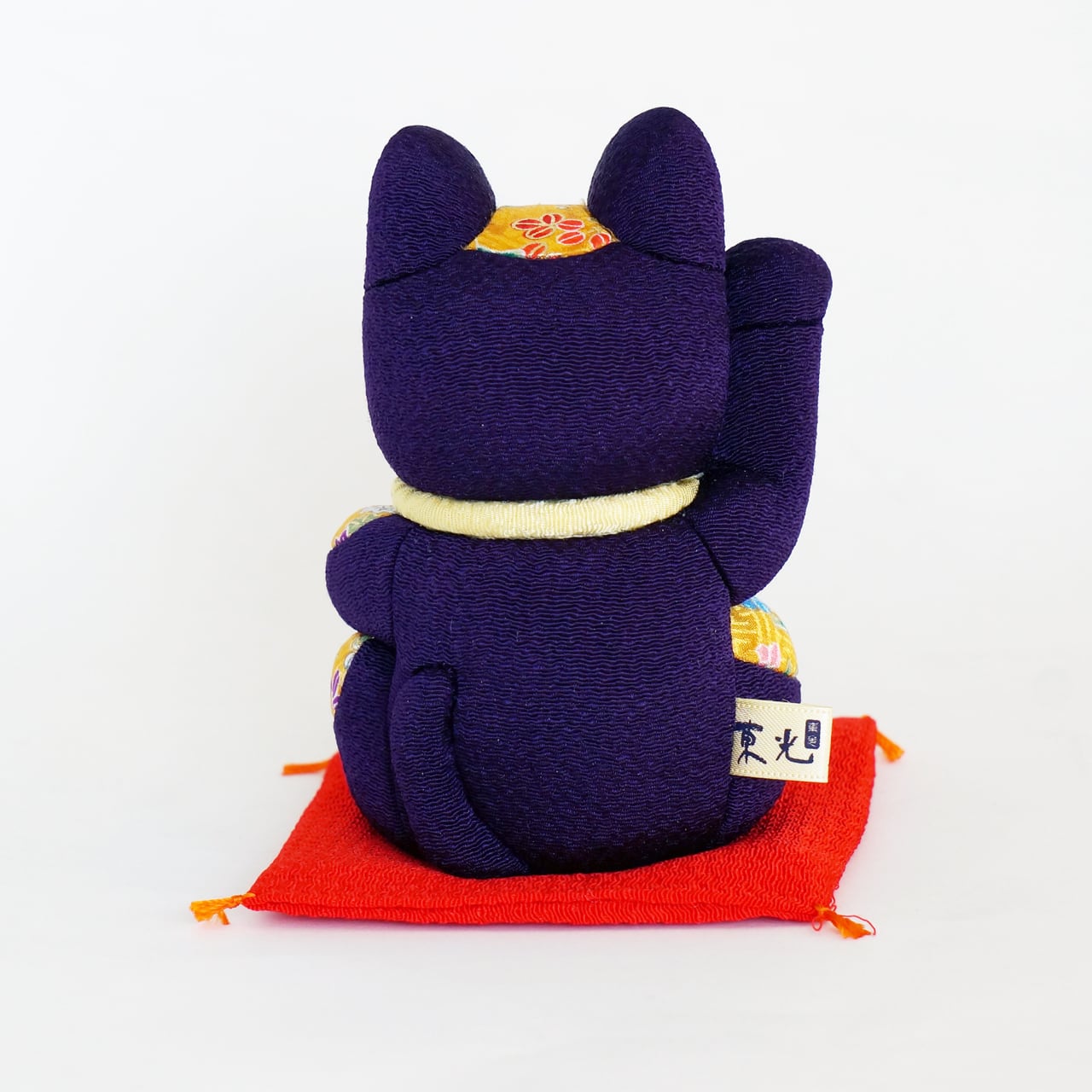 招き猫 招き猫（中） 風水 紫 | 太陽漆器 オンラインショップ