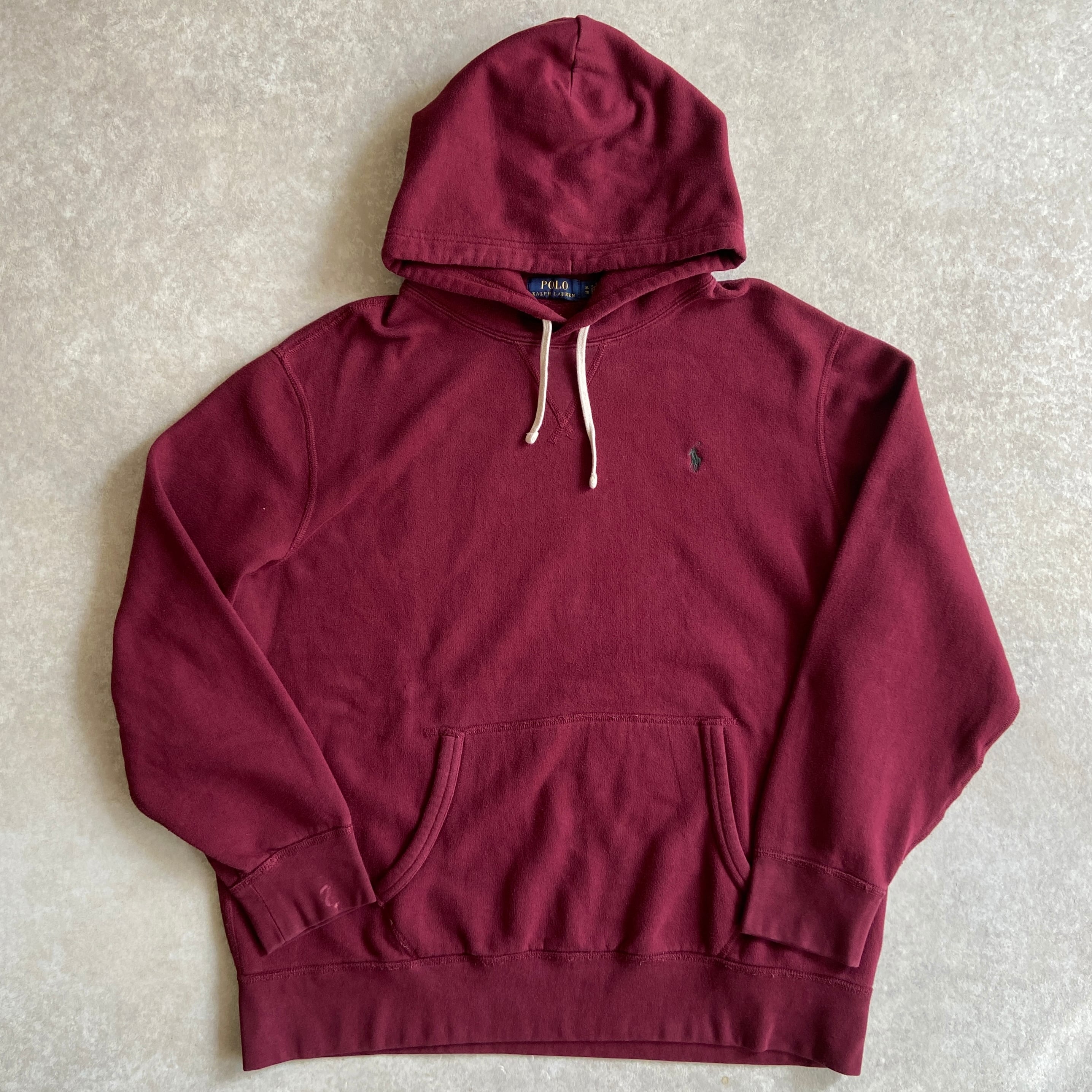 Polo Ralph Lauren Wine Hoodie XL G484