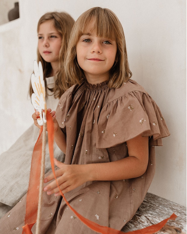 son and daughter/LAROSA FLORAL DRESS