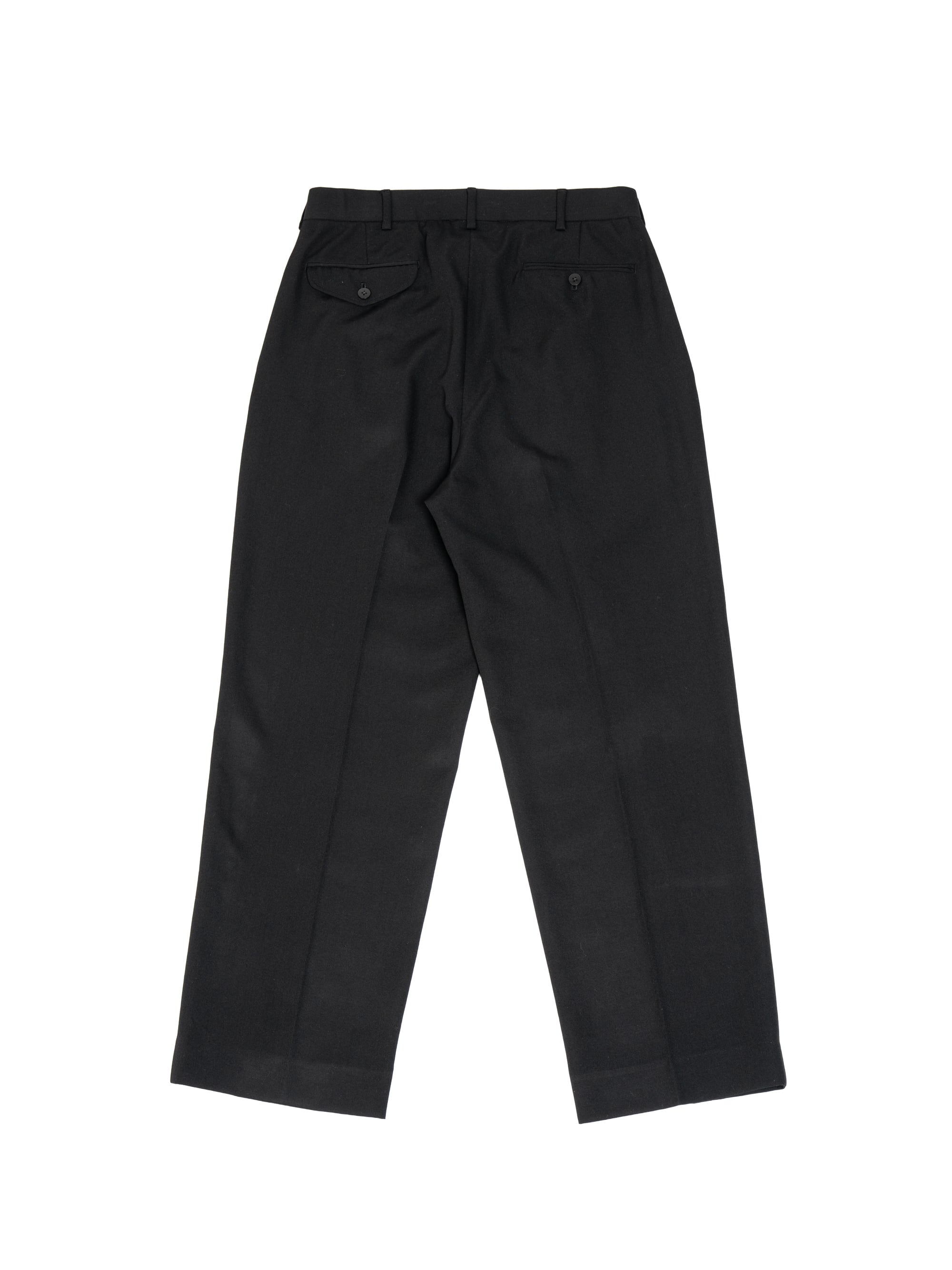 KAJA TWO TUCKS WIDE TROUSERS 3 黒 KAJA TWO TUCKS WIDE TROUSERS | KAJA