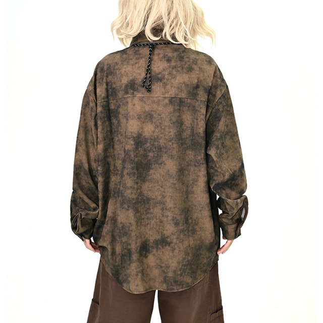 tie-dye design shirt　タイダイデザインシャツ　J1399
