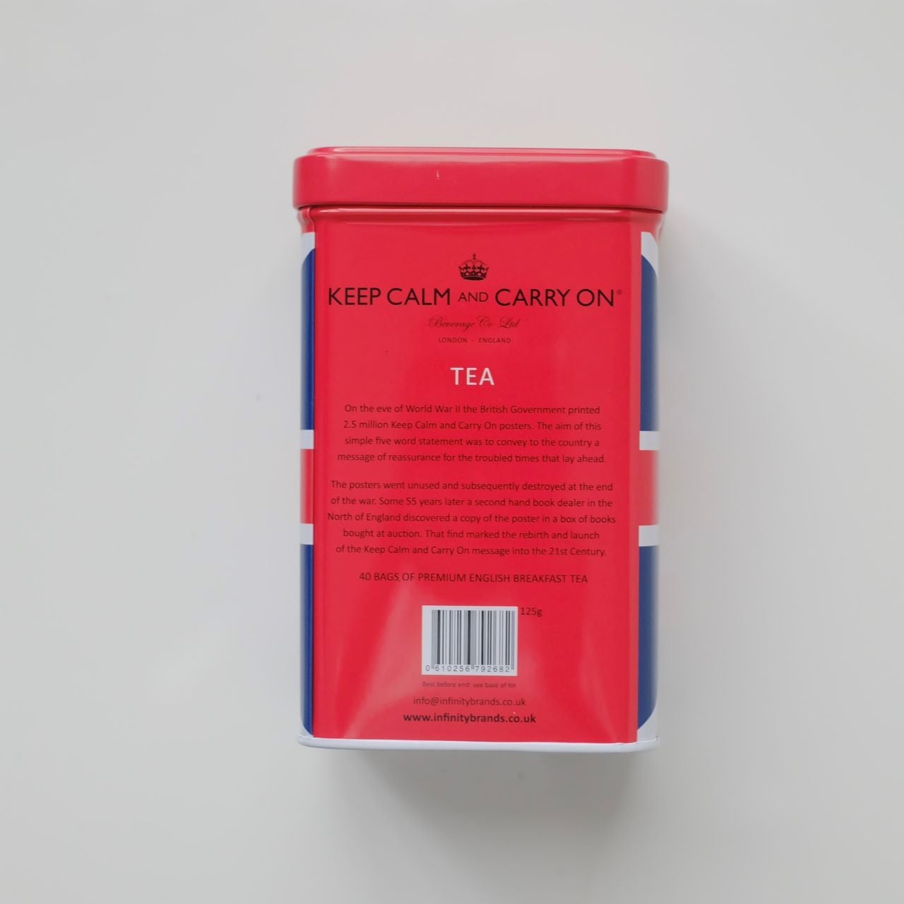 KEEP CALM ユニオンジャック缶入り紅茶＜イングリッシュ