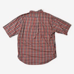 90s Polo by Ralph Lauren マドラスチェック 半袖ボタンダウンシャツ