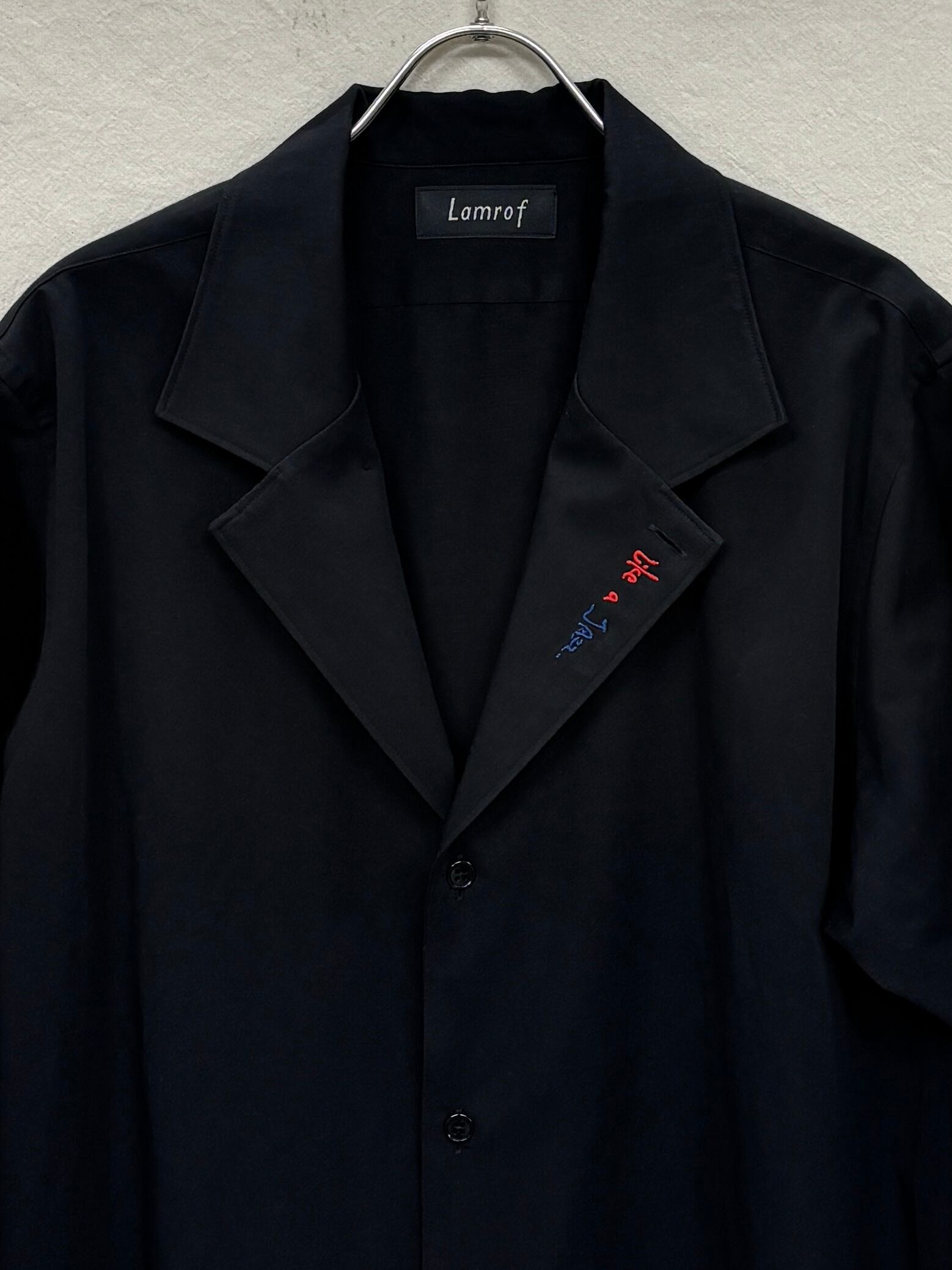 Lamrof / Like a Jazz Shirt (BLACK) | THE MODERN AGE