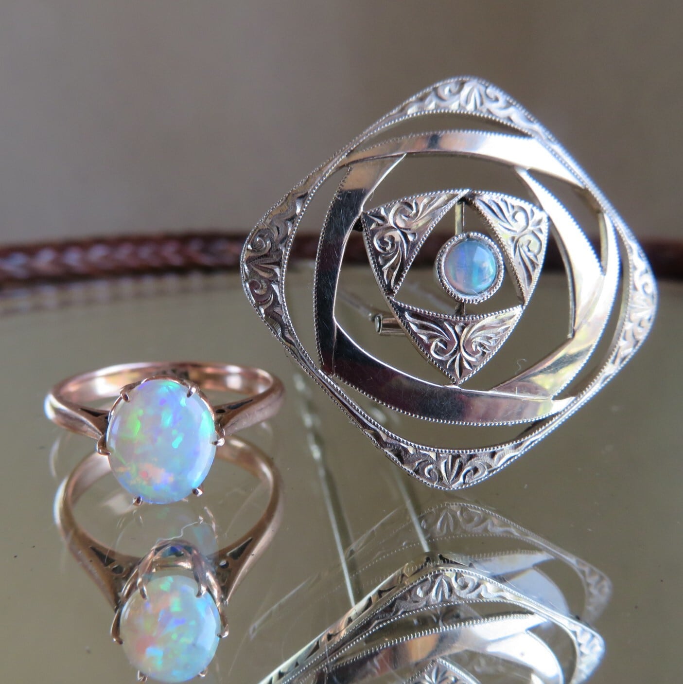 ドーラン マルチカラー カラーストーン ゴールド アクセサリー セット