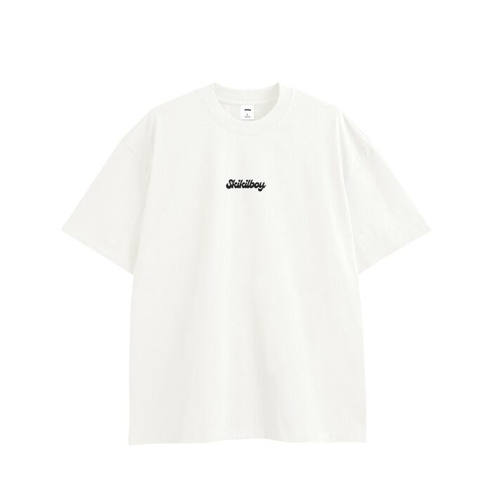 Aooo オーバーサイズ刺繍Tシャツ ホワイト Lサイズ 白 TOKYO FANTASTIC ゆるだぼ夏Tシャツ（ビッグロゴ）5分袖オーバー