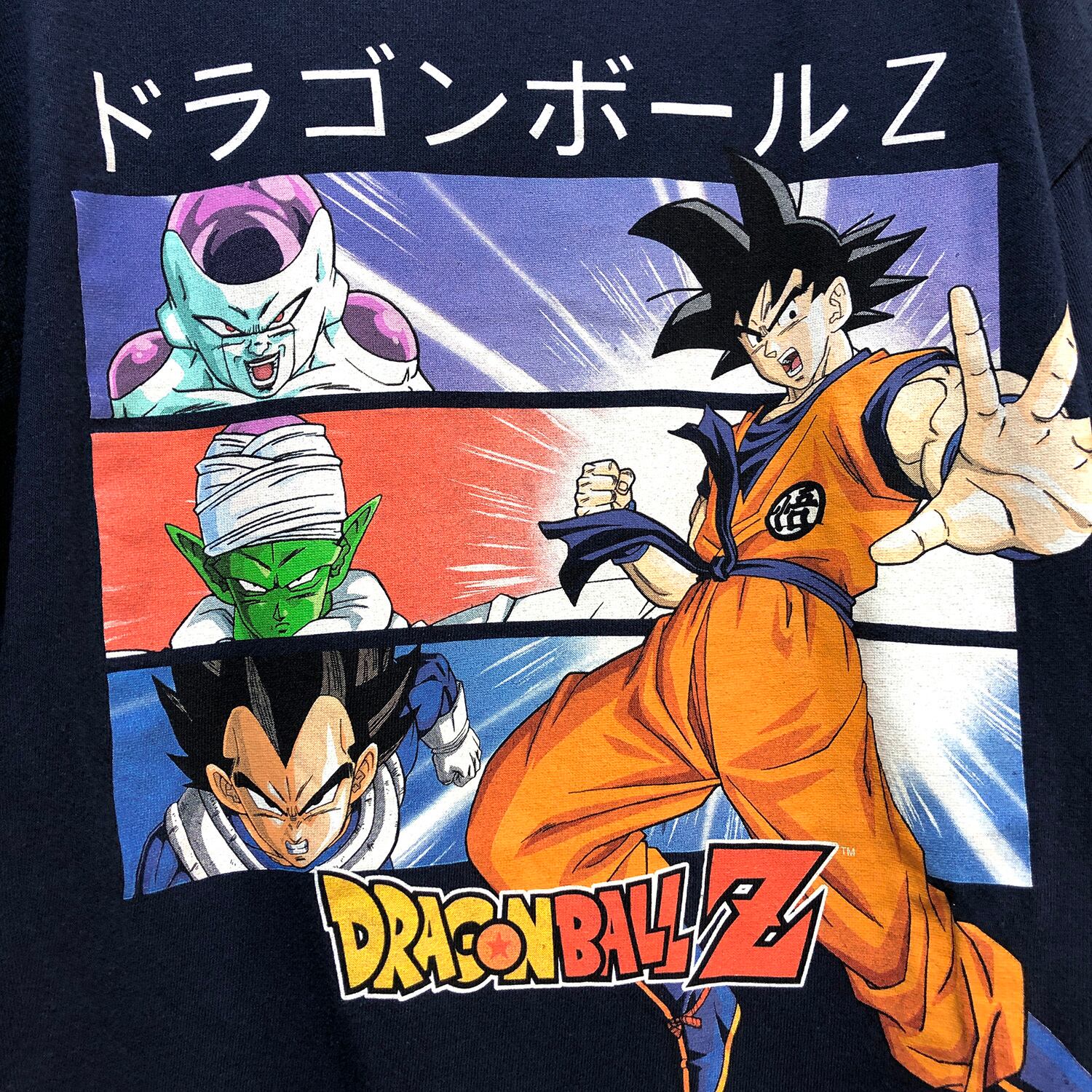 USA古着 半袖 Tシャツ 逆輸入 アニメ ドラゴンボールZ 孫悟空 フリーザ