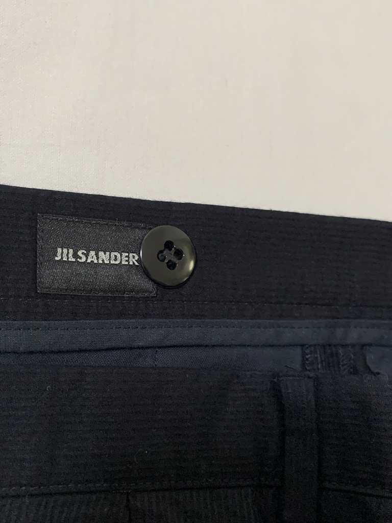 Solid Color Design Tapered Slacks "JIL SANDER"