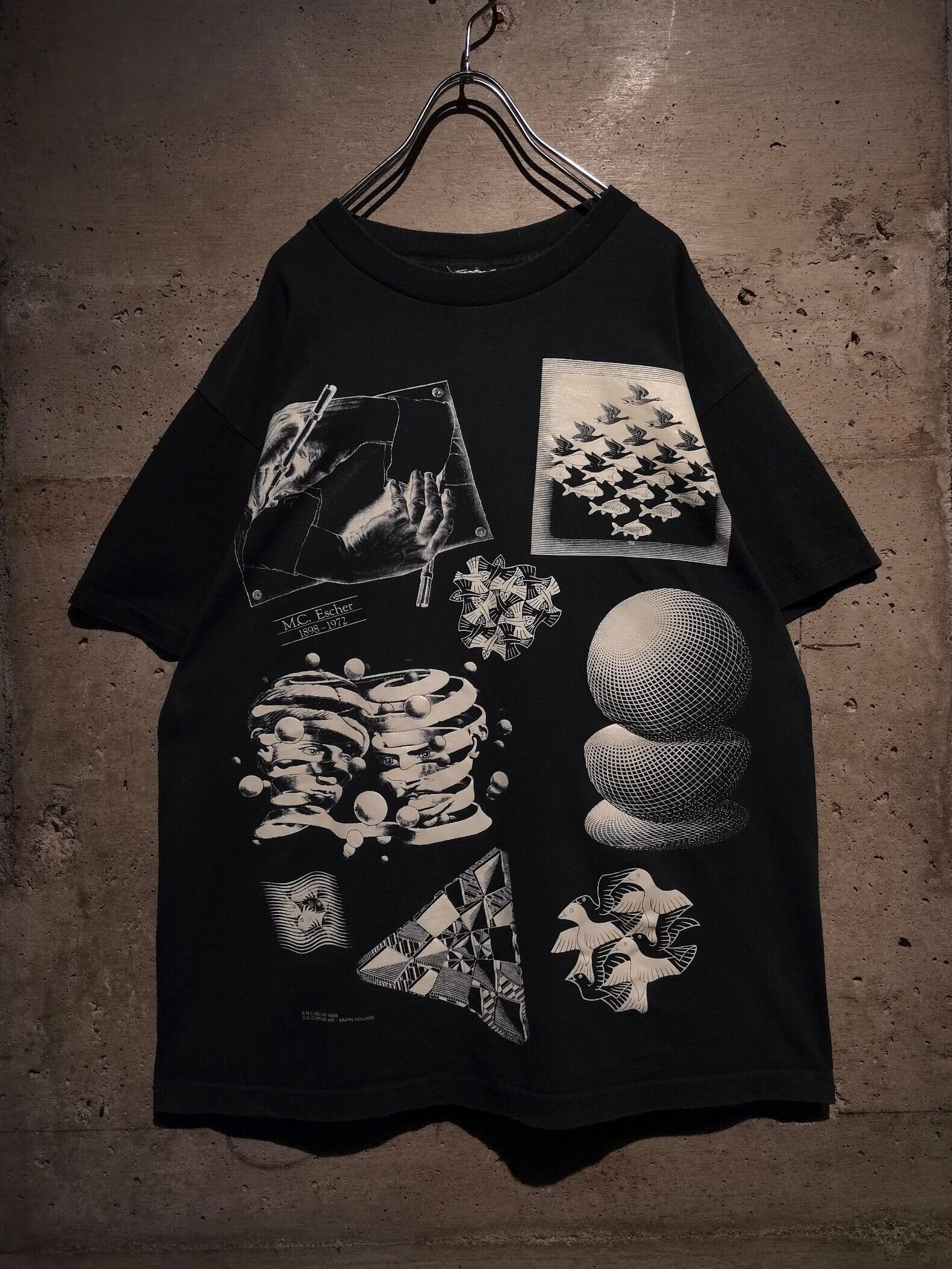 Caka】“M.C. Escher” 90's Vintage T-Shirt | Caka(カカ）下北沢古着屋