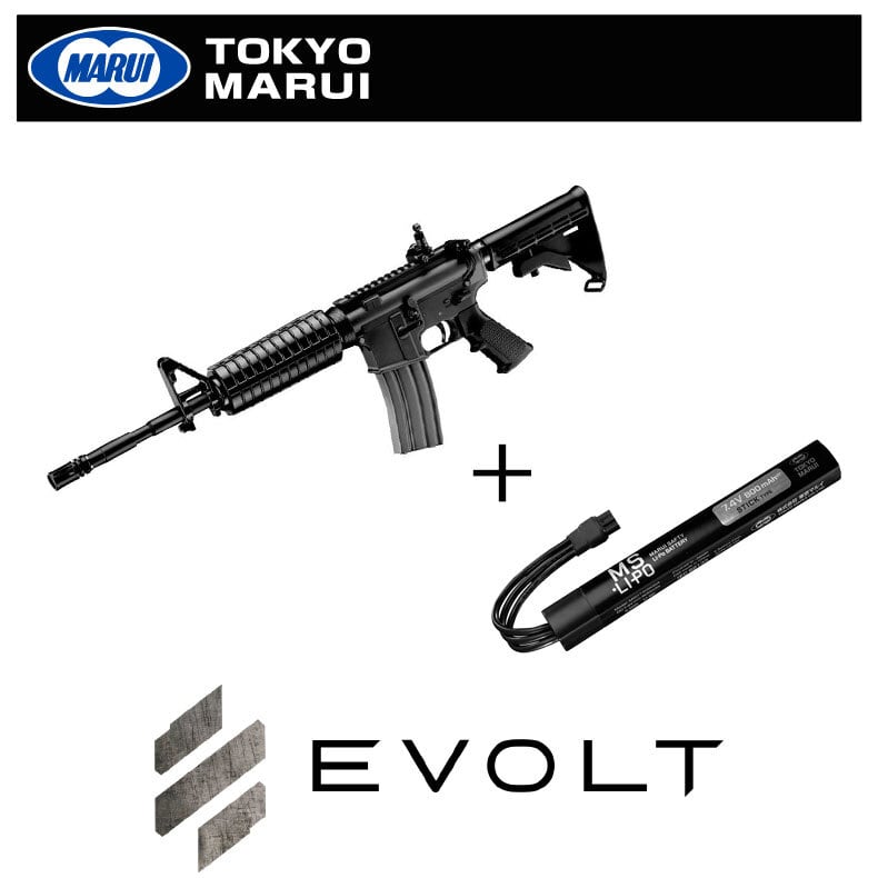 東京マルイ】(三か月保証付き) EVOLT M4A1 CARBINE + 純正バッテリー1