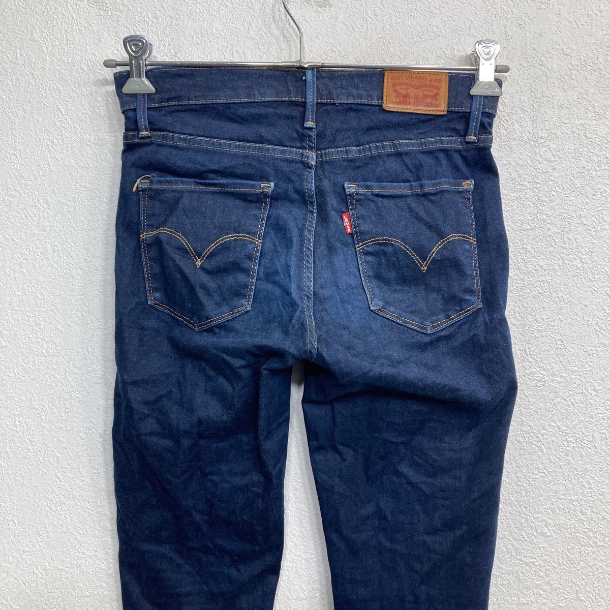 Levi's デニムパンツ W26 リーバイス レディース スキニー インディゴ