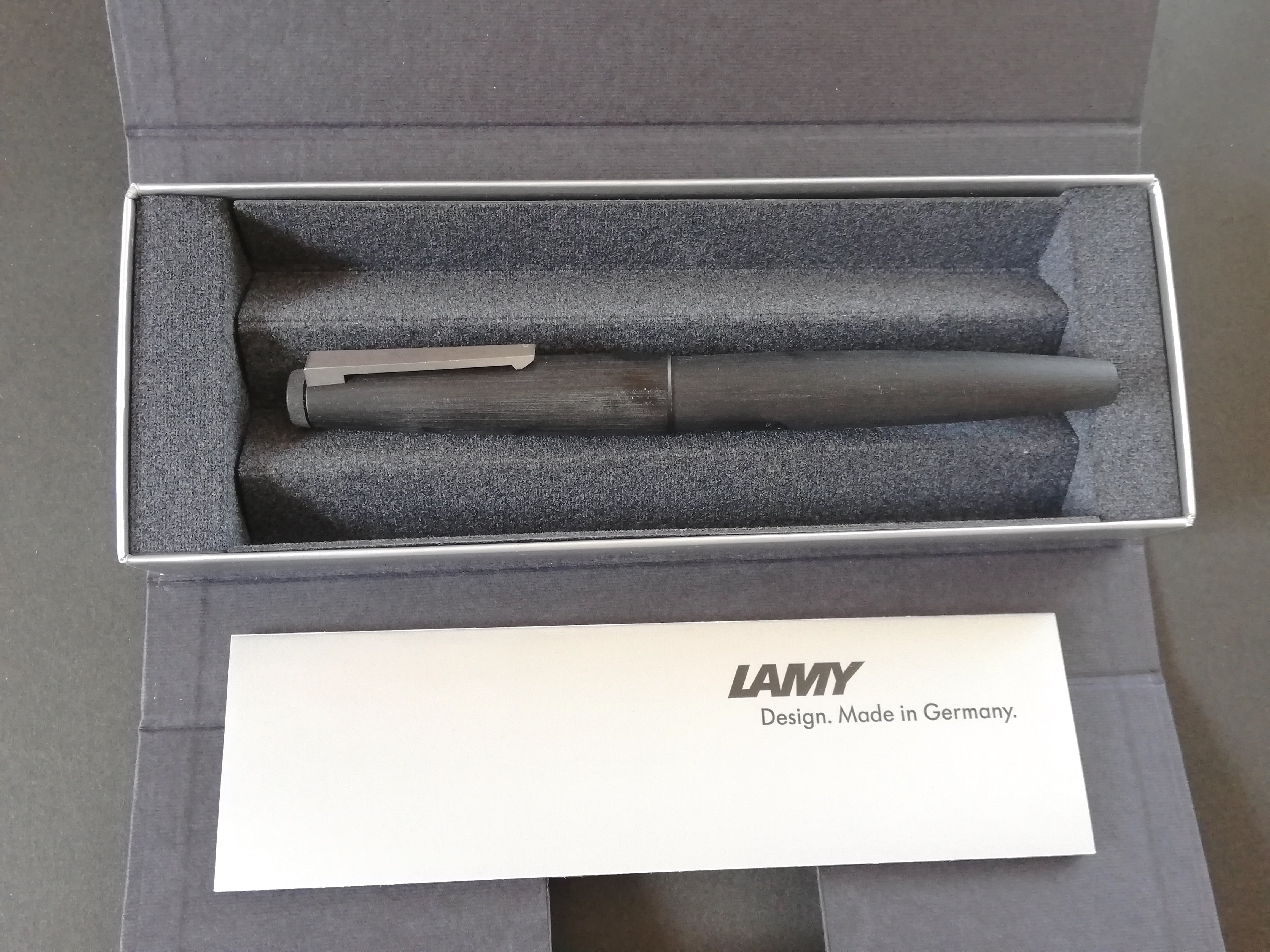 神経質な方はご注意下さい【美品】LAMY2000 万年筆 made in w.Germany