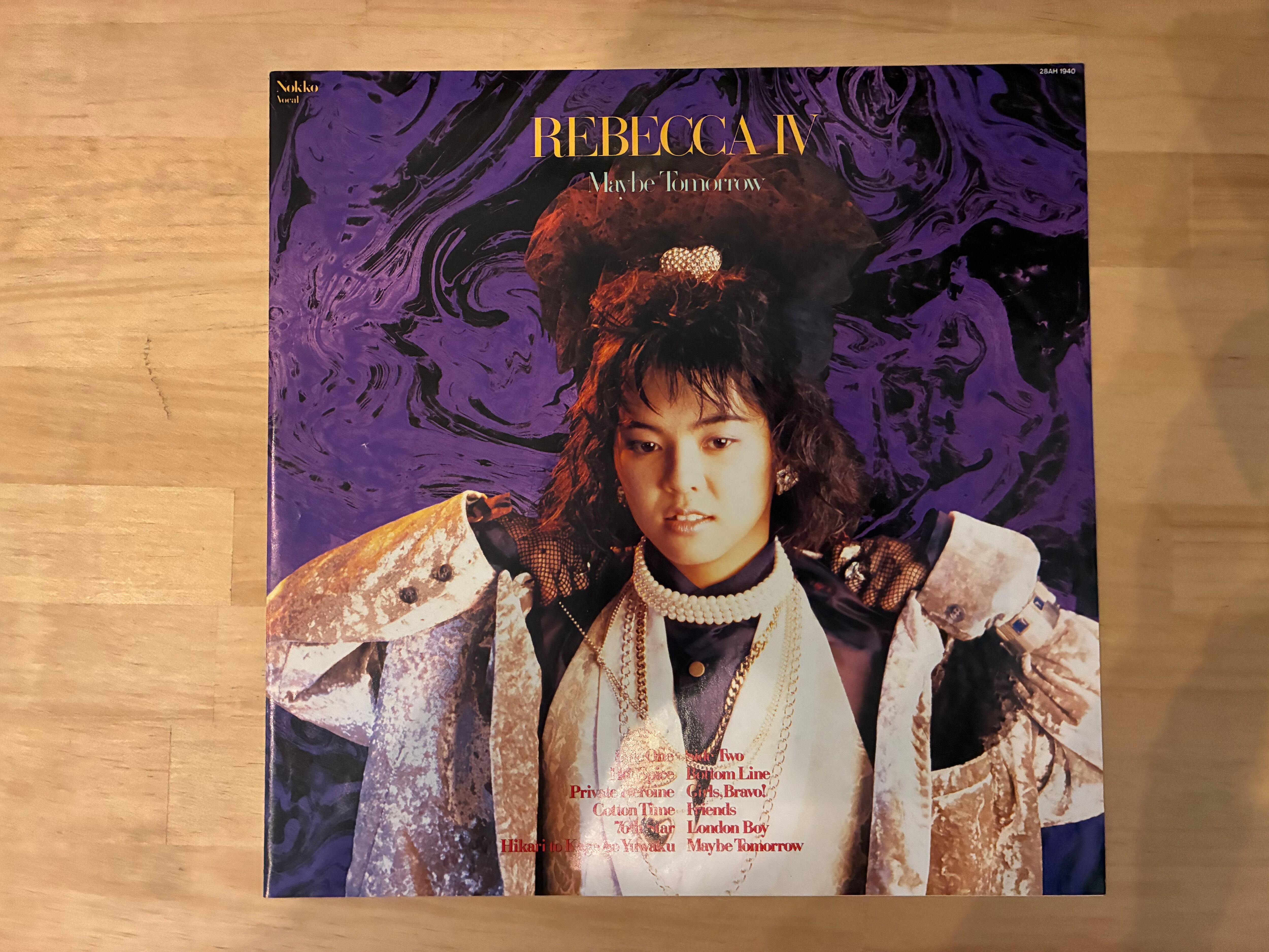 レベッカ / MABY TOMORROW | sixteen records (シックスティーンレコード)