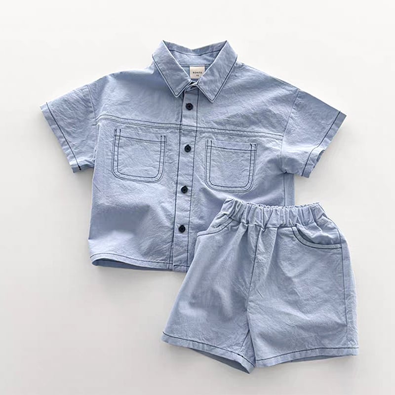 BABY&KID】夏作定番コーデデニムセットアップ | 韓国子供服通販 - Baker