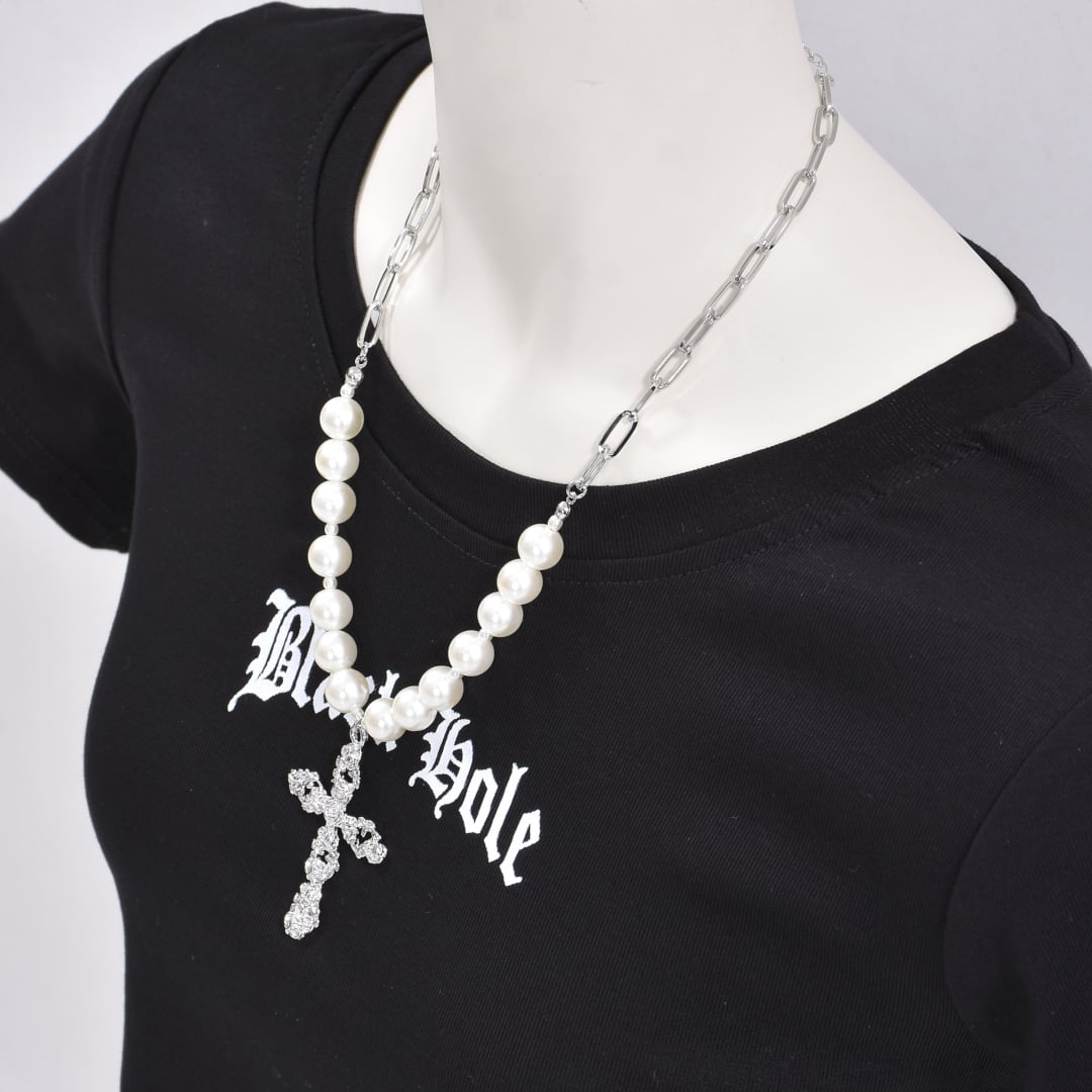 ローズクロス パールネックレス | VOLCAN&APHRODITE